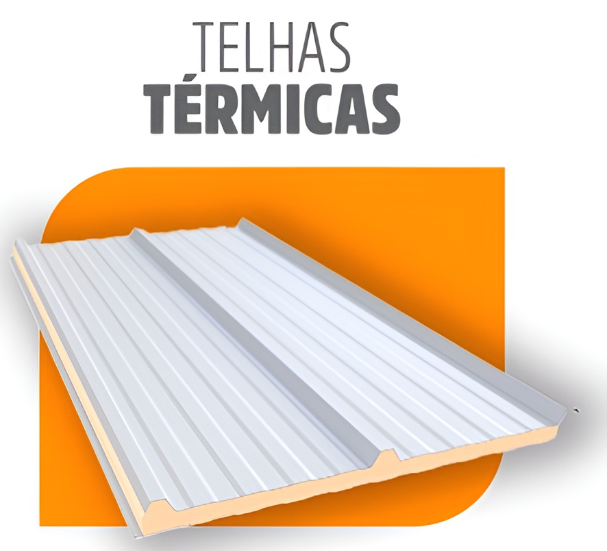 Telhas térmicas com isolamento